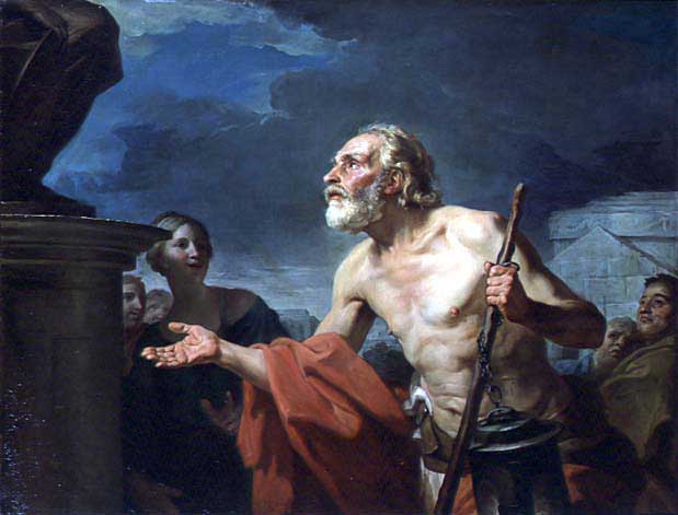 Diogenes Asking for Alms