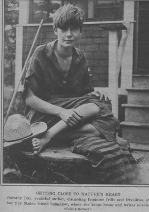 A young Dorothy Day